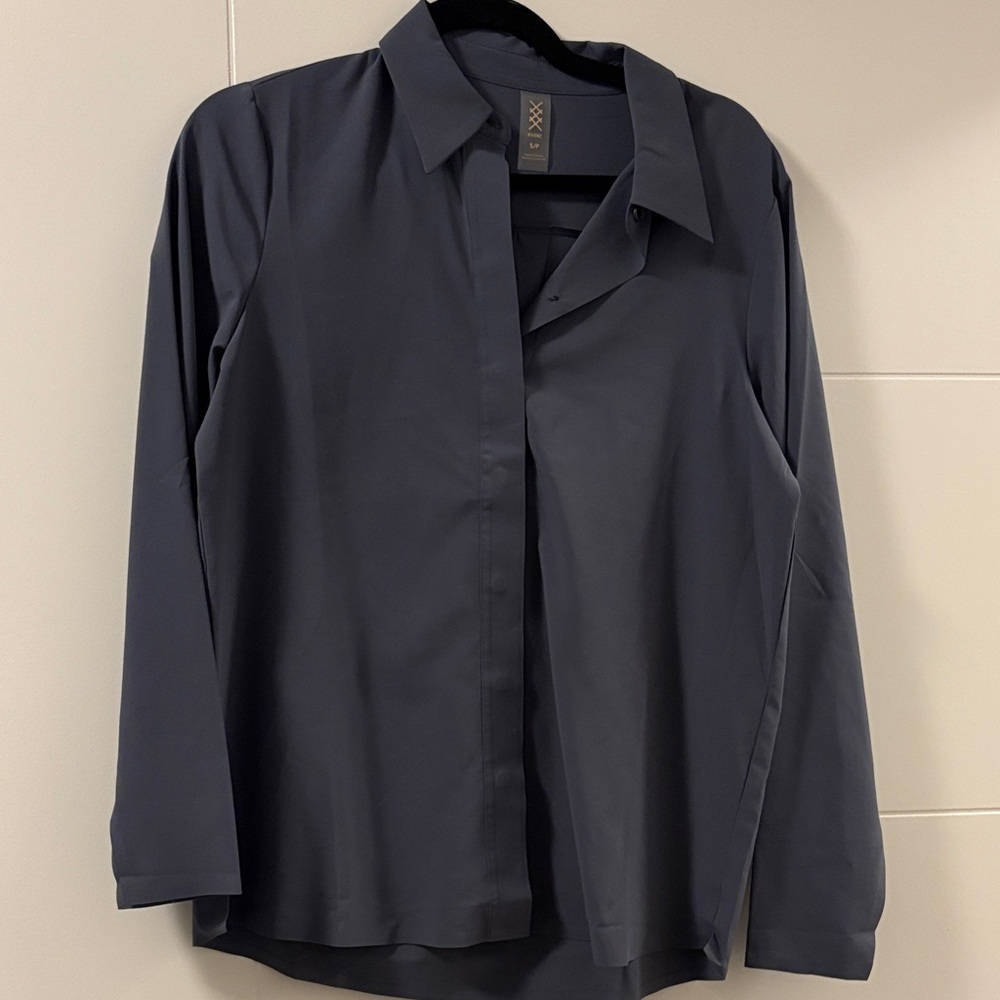 RHONE Slate Mirage Button-Up Shirt